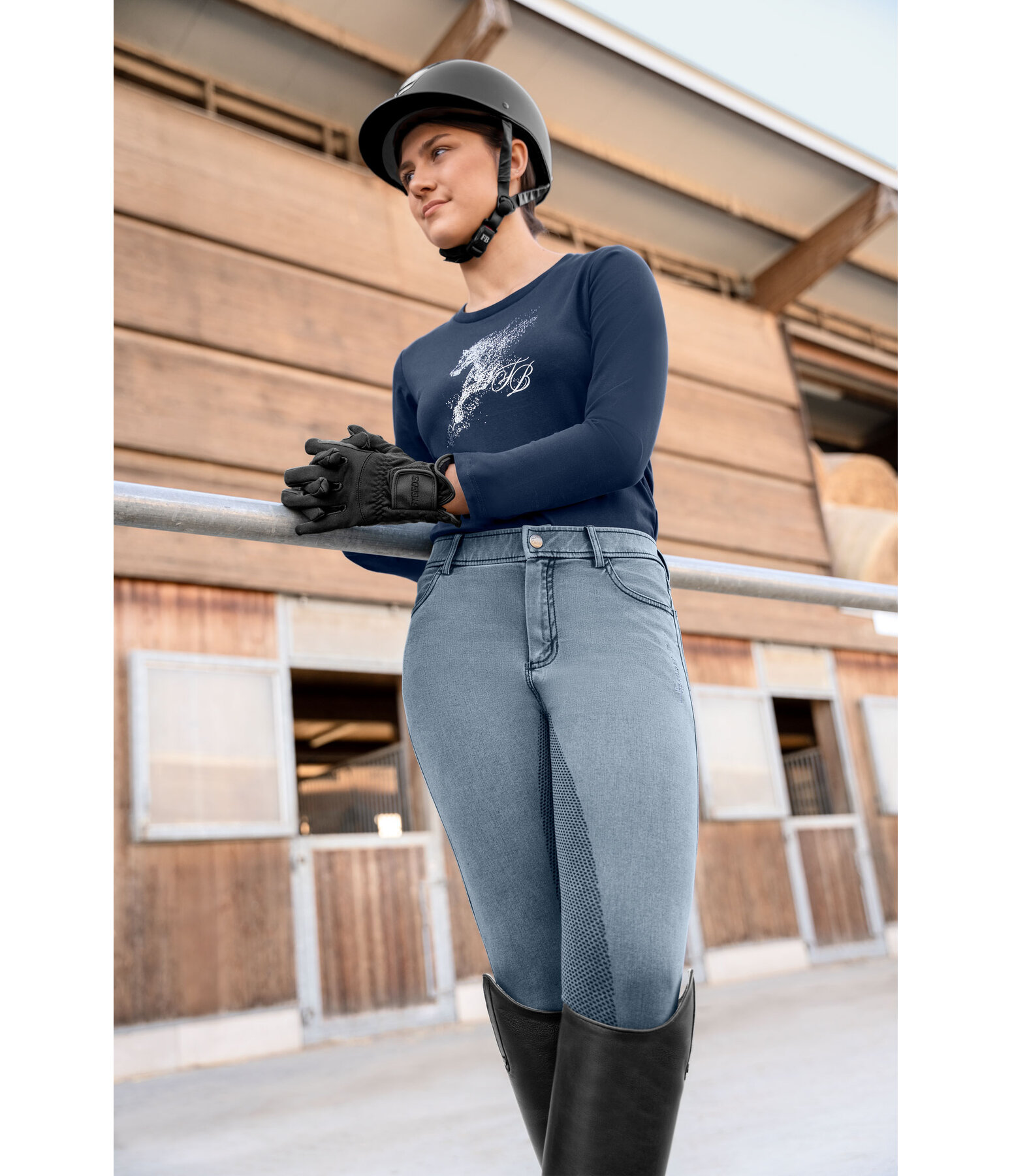 Jeans da equitazione per bambini Demi