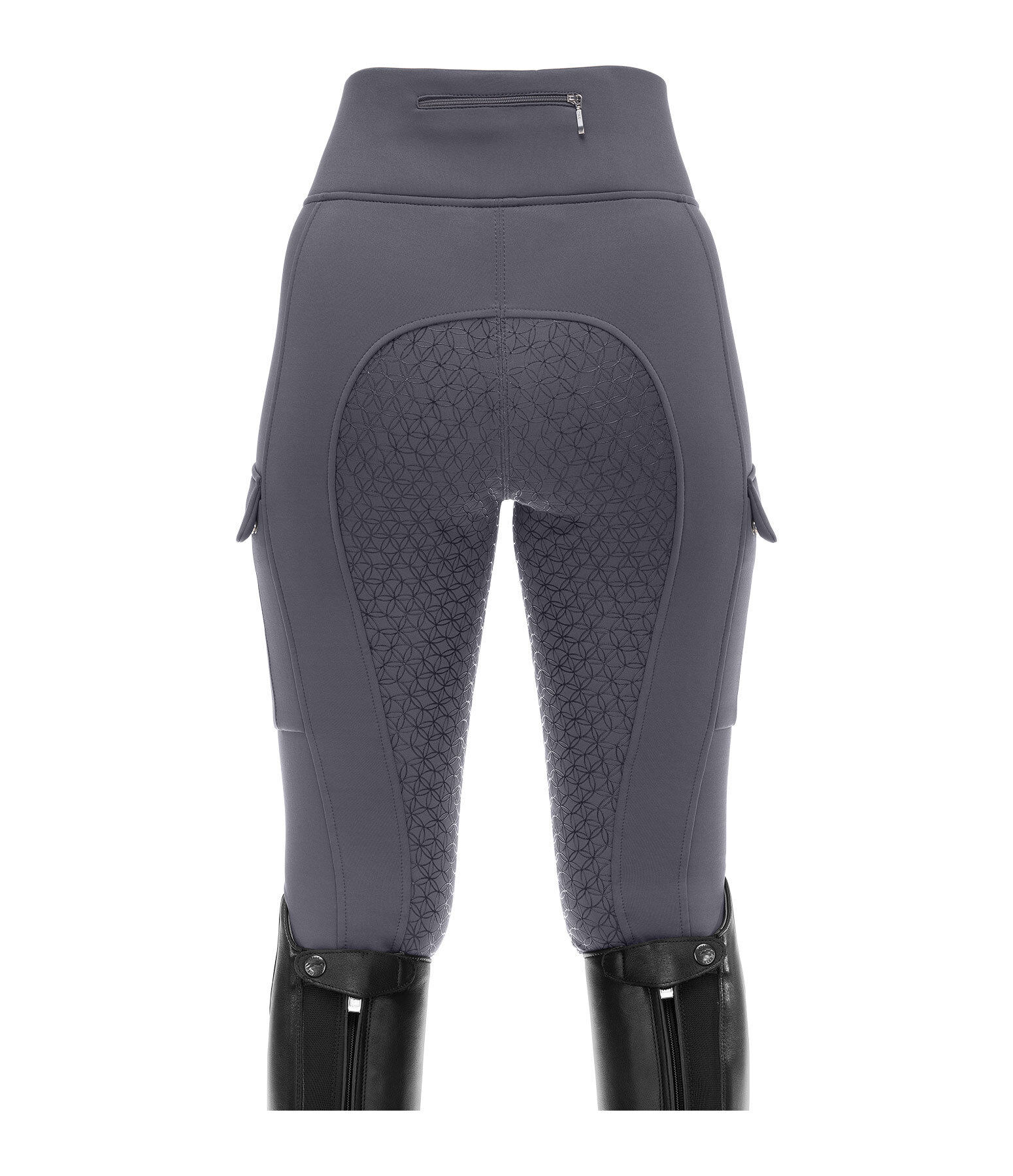 Equilibre Leggings da equitazione termici a vita alta per bambini Lio