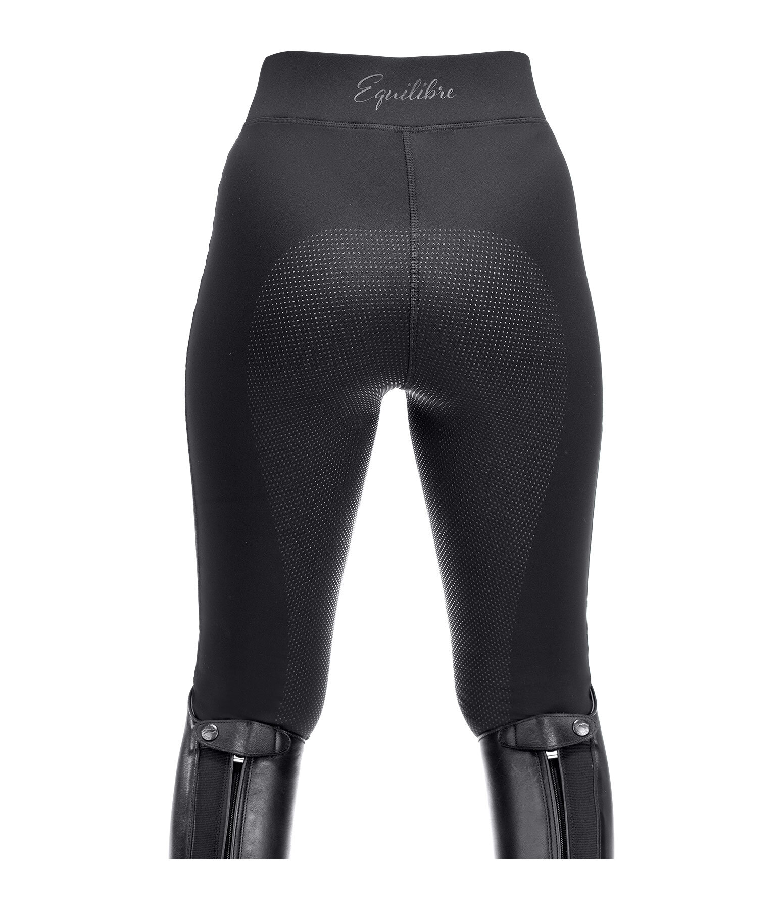 Leggings da equitazione termici full grip per bambini Beginner