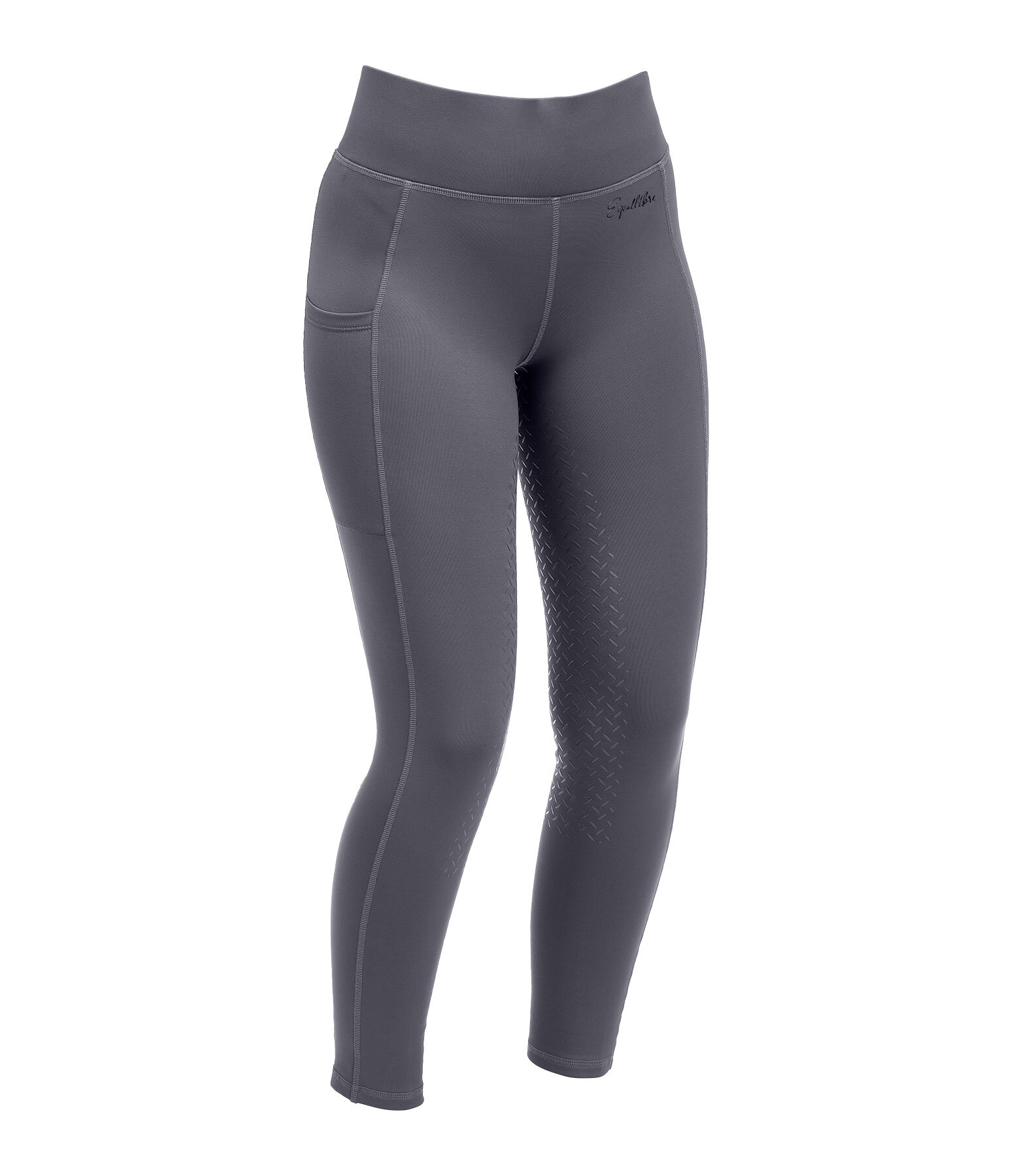Leggings da equitazione termici full grip per bambini Elina