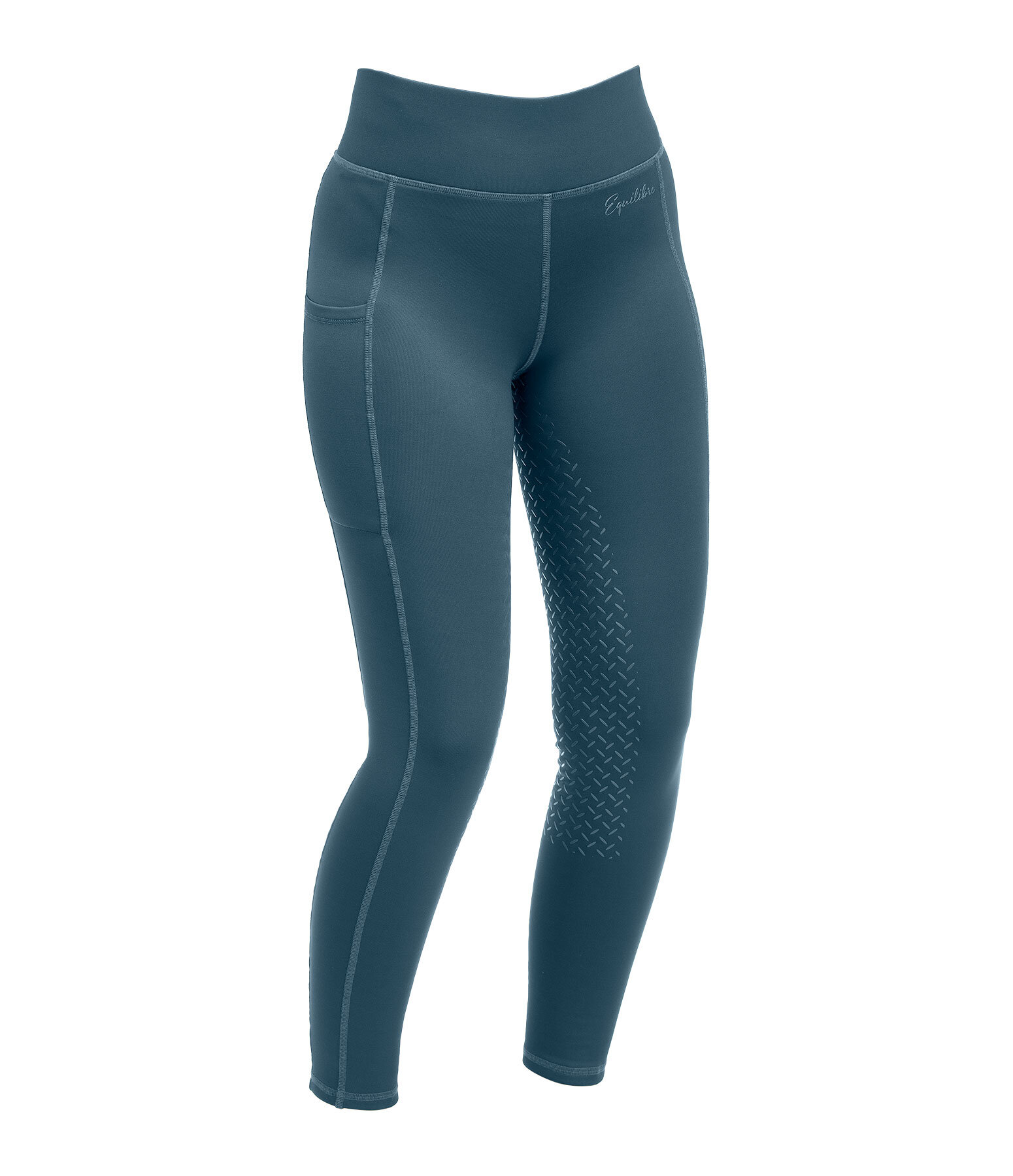 Leggings da equitazione termici full grip per bambini Elina
