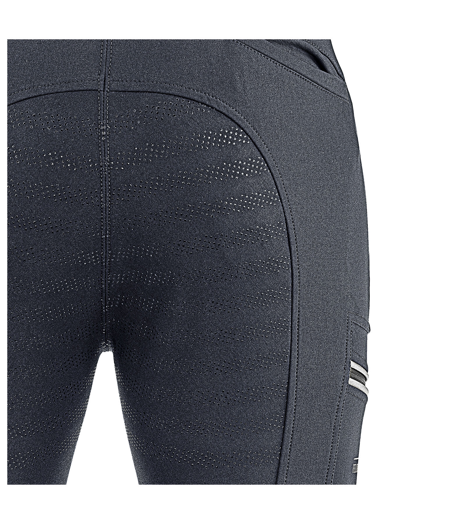 Pantaloni da equitazione da uomo con grip al ginocchio Tex