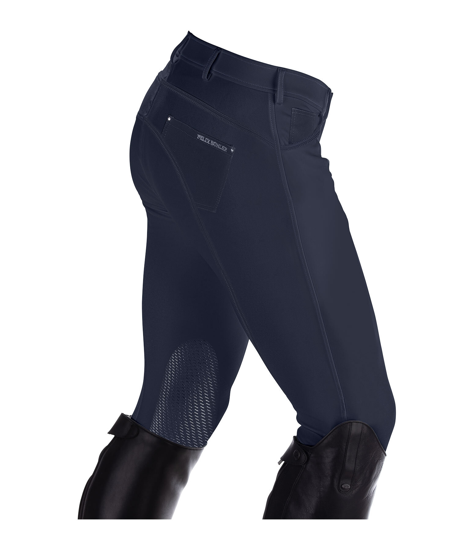 Pantaloni da equitazione da uomo con grip al ginocchio Saint Paul