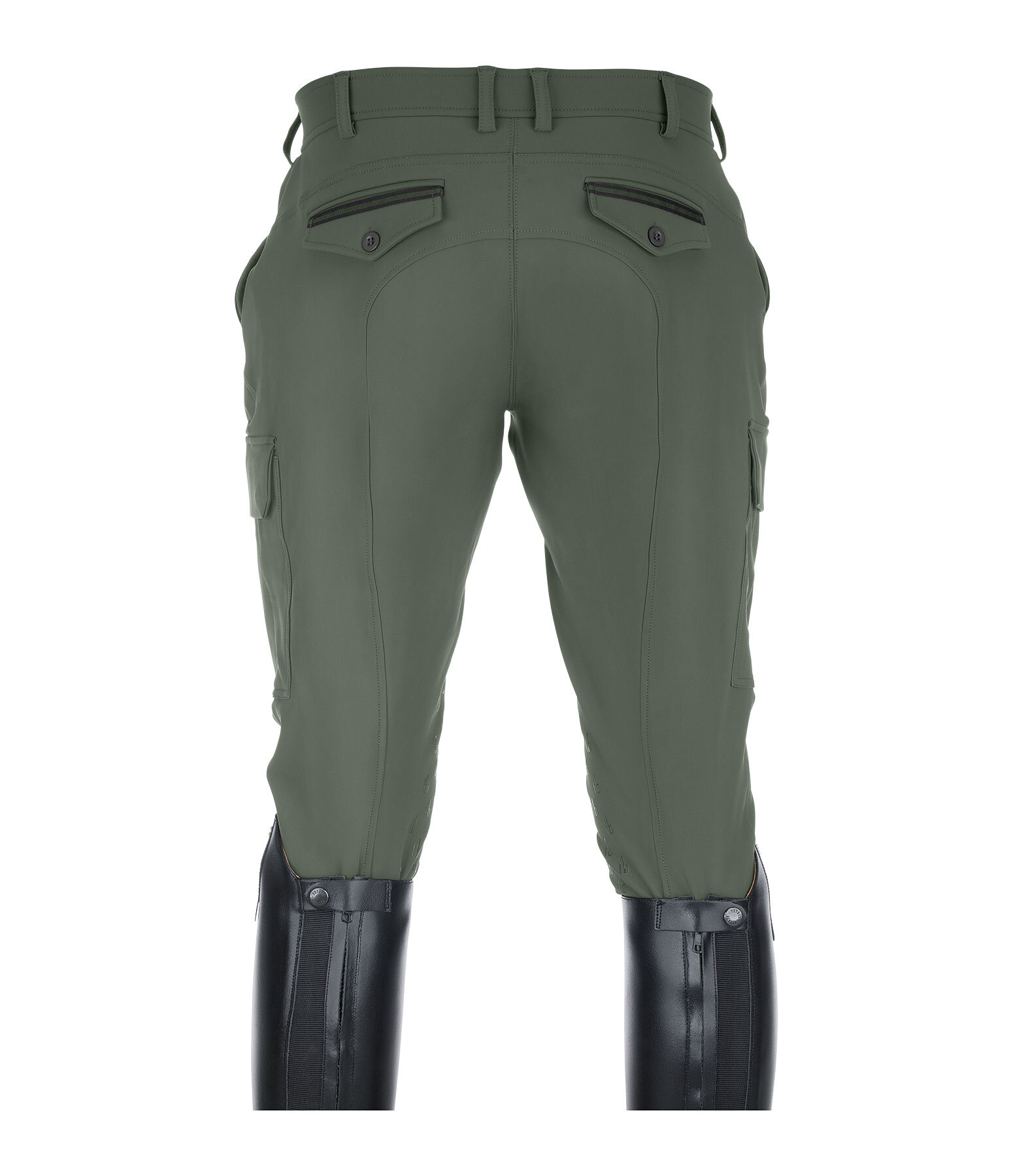 Pantaloni da equitazione hybrid da uomo con grip al ginocchio Lucas