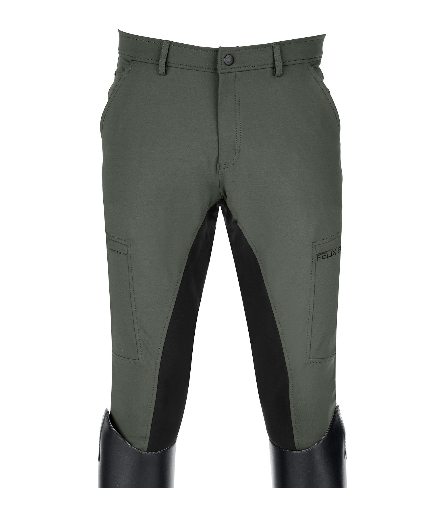 Pantaloni da equitazione hybrid da uomo full seat Lyon