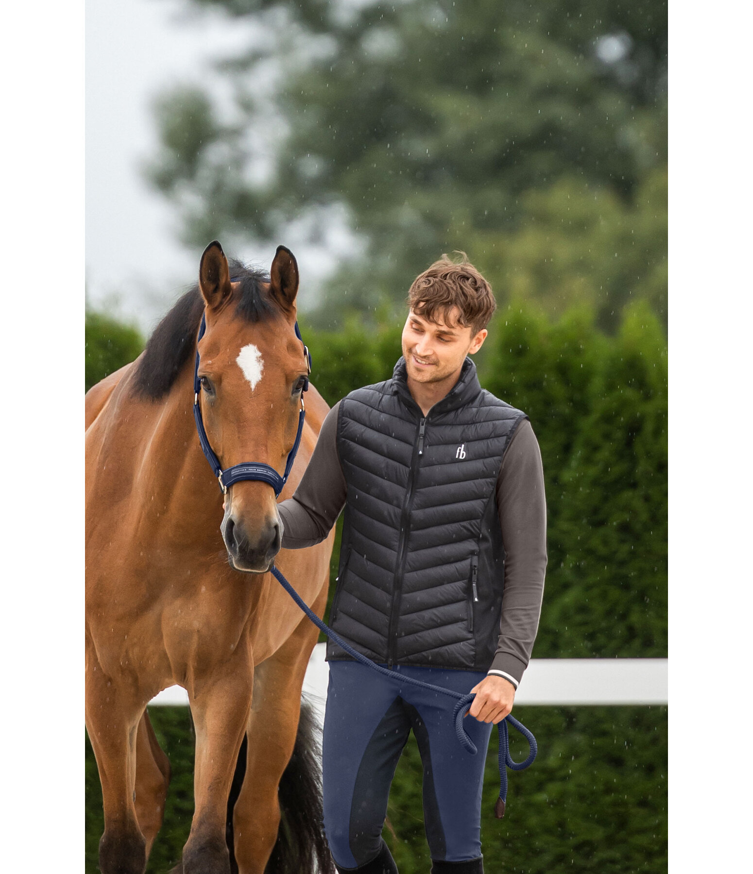 Pantaloni da equitazione da uomo full seat Kyoto