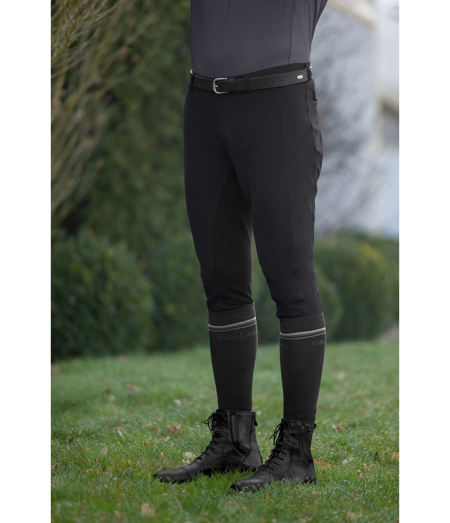 Pantaloni da equitazione termici da uomo full seat Emil CTS