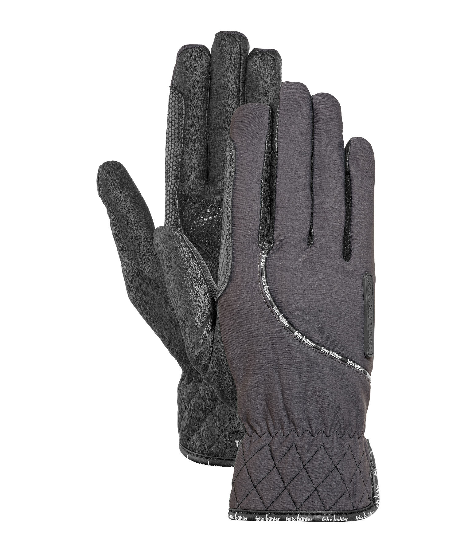 Guanti da equitazione invernali  in softshell Grip Tech