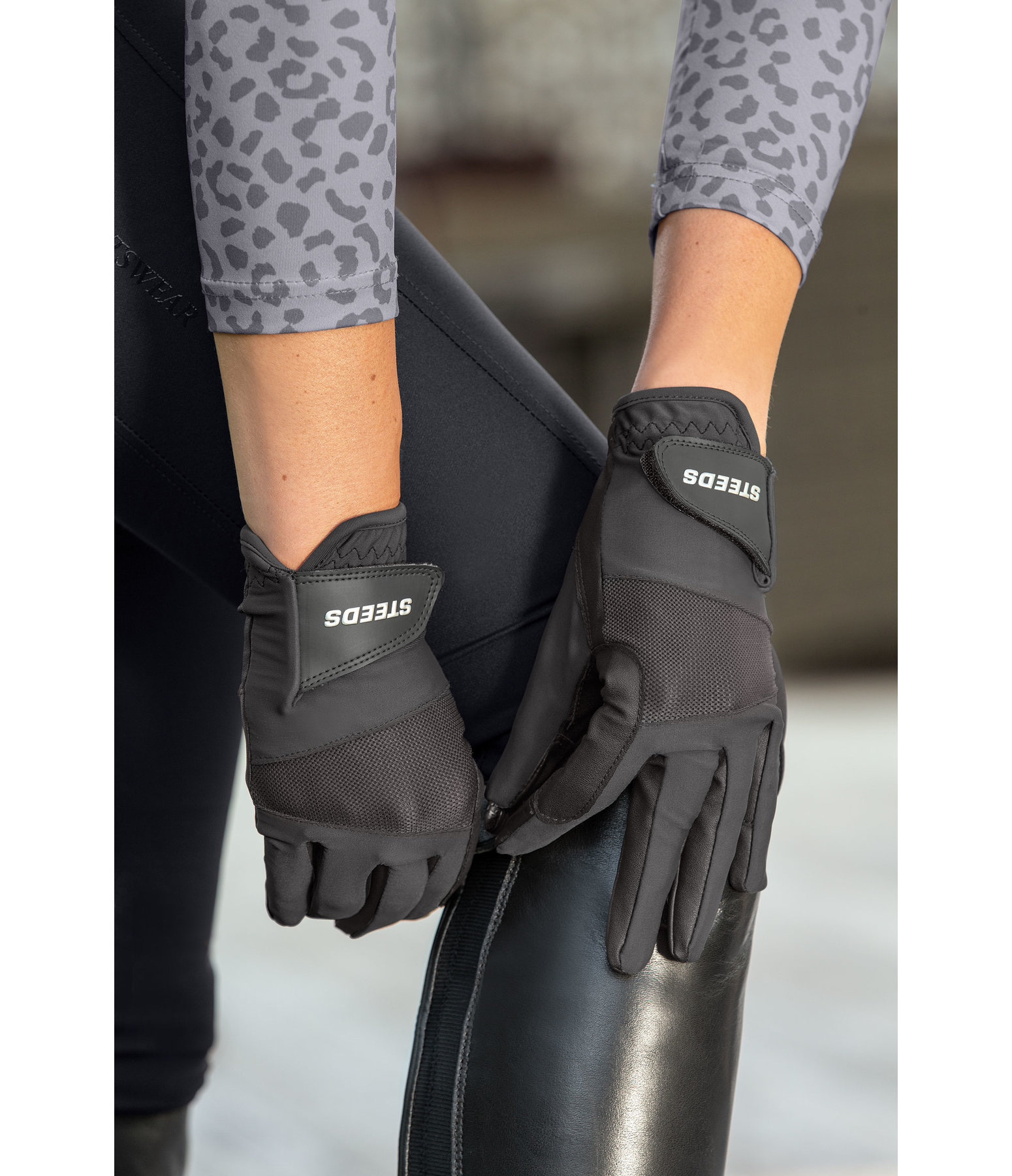 Guanti da equitazione estivi Mesh