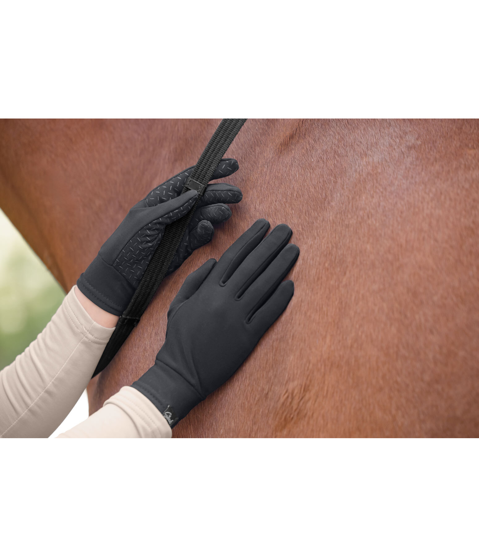 Guanti da equitazione invernali Basic Grip