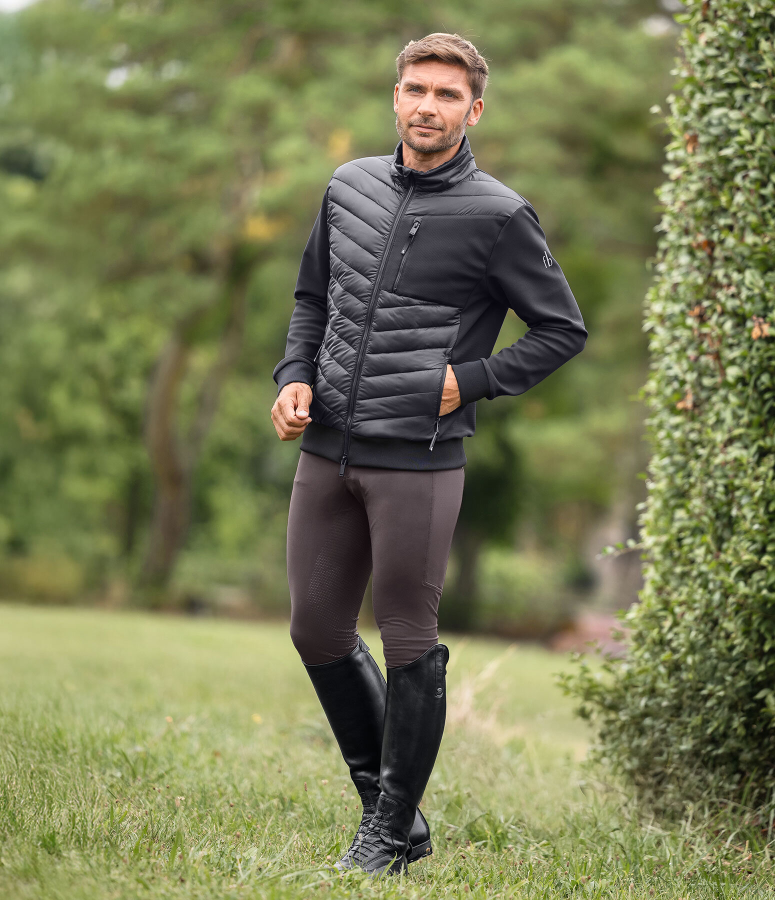 Outfit da uomo Lissabon in nero