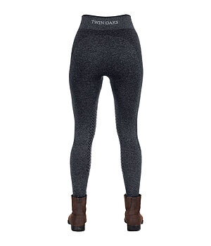 TWIN OAKS Leggings Seamless da trekking con grip al ginocchio Tahoe - 160020