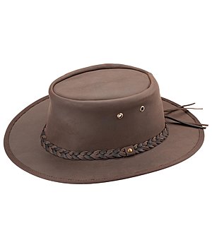 TWIN OAKS Cappello in cuoio Canberra - 182877-S-BR