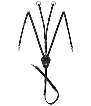 CLARIDGE HOUSE Pettorale in vera pelle oliata Basic - 320782-F-S