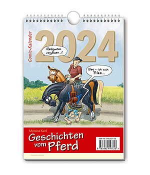 Grafische Anstalten Storie di cavalli - Calendario a fumetti 2023 - 402257
