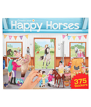 Krmer Miss Melody - Create your happy horses libro con adesivi - 402501