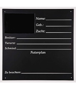 Krämer Targa per box per piano alimentare - 430788