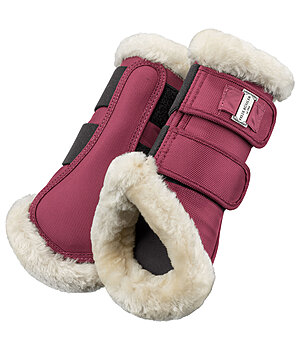 Felix Bhler Stinchiere da dressage con pelliccia sintetica Essential, anteriori - 530691-F-WB