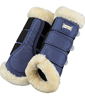 Felix Bhler Stinchiere da dressage con pelliccia sintetica Essential, posteriori - 530692-F-CP