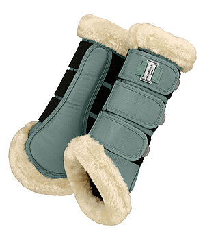 Felix Bhler Stinchiere da dressage con pelliccia sintetica Essential, posteriori - 530692-F-KL