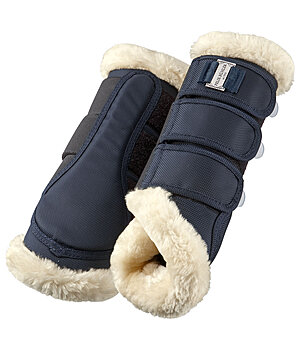 Felix Bhler Stinchiere da dressage con pelliccia sintetica Essential, posteriori - 530692-F-NV