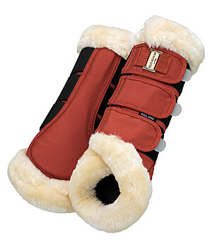 Felix Bhler Stinchiere da dressage con pelliccia sintetica Essential, posteriori - 530692-F-PK