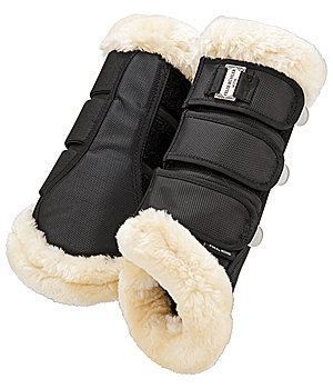 Felix Bhler Stinchiere da dressage con pelliccia sintetica Essential, posteriori - 530692-F-S