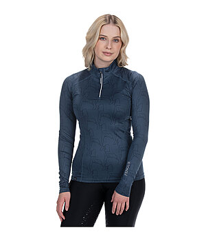 FENGUR Maglia funzionale a maniche lunghe con zip Asta - 580060-M-NB