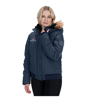 FENGUR Giacca da equitazione invernale con cappuccio Elgur - 580066-M-NB