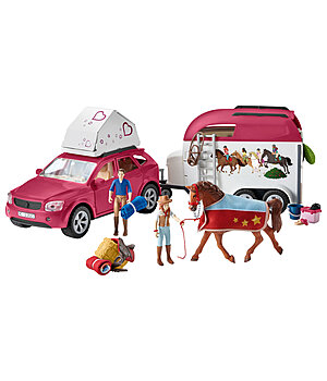 schleich Horse Club avventura con auto e trailer - 621750