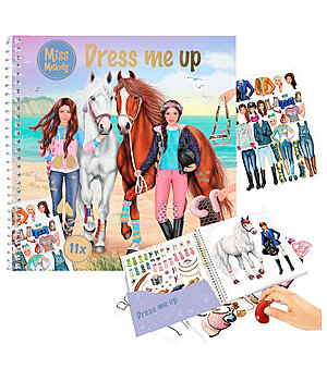 Miss Melody Dress me up libro con adesivi - 621882