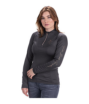 Felix Bhler Maglia funzionale a maniche lunghe con zip Lina - 653243-M-CF