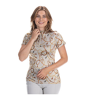 Felix Bühler T-shirt funzionale con zip Callie - 653631-XS-CH
