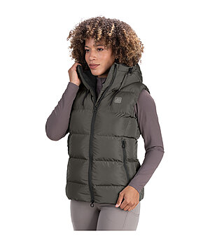 STEEDS Gilet da equitazione trapuntato con cappuccio Mira III - 653686-M-DU