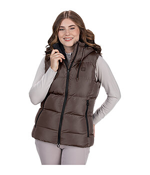 STEEDS Gilet da equitazione trapuntato con cappuccio Mira III - 653686-M-ZB