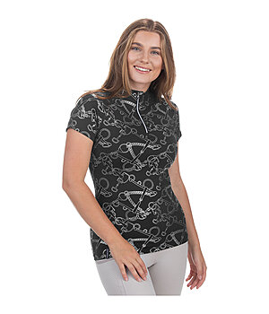 Felix Bhler T-shirt funzionale con zip Livia - 653721-S-S