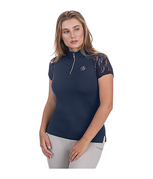 Felix Bhler T-shirt funzionale con zip Christine - 653746-S-NV