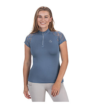 Felix Bhler T-shirt funzionale con zip Christine - 653746-S-RB