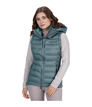 Felix Bhler Gilet da equitazione combinato softshell con cappuccio Jessy - 653784-S-JA
