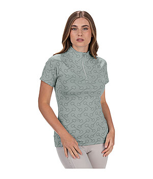 Felix B�hler T-shirt funzionale con zip Clea - 653830-M-SB