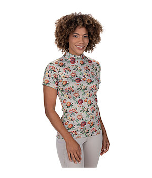 Felix B�hler T-shirt funzionale con zip Fleur - 653891-M-CH