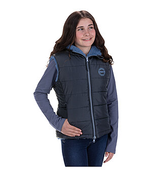 STEEDS Gilet da equitazione reversibile per bambini Yvi II - 680867-152-M