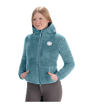 STEEDS Giacca in pelliccia sintetica con cappuccio per bambini Irma - 681025-146+-OB