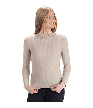 Felix B�hler Maglia a maniche lunghe a costine per bambini Rita - 681167-146+-CH