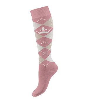 Felix Bhler Calze al ginocchio Argyle - 750314-2-PX