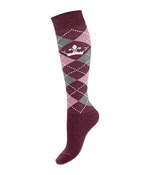 Felix B�hler Calze al ginocchio Argyle - 750314-2-VY