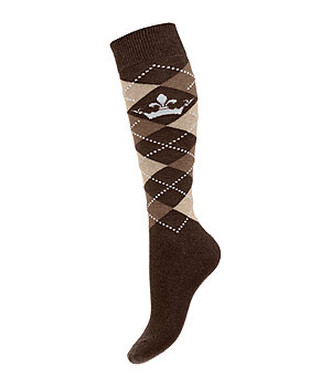 Felix Bhler Calze al ginocchio Argyle - 750314-2-ZB