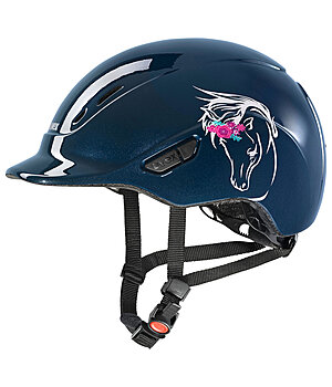 uvex Casco da equitazione per bambini kidoxx flower - 780337-XXS-NV