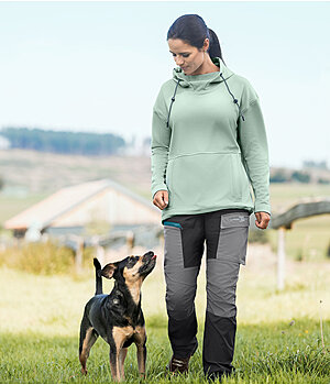 EQUESTRIAN WORK WEAR EWW-Outfit felpa con cappuccio Performance Stretch in jungle-morning - OFS25440