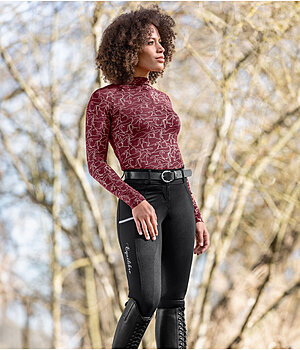 Outfit da donna Anni in bordeaux - OFW23294